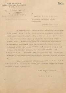 Nominacja Jana Makaruka na członka Państwowej Komisji Egzaminacyjnej XI Rejonu dla nauczycieli publicznych szkół powszechnych, zdających egzamin praktyczny