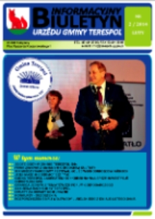 Biuletyn Informacyjny Urzędu Gminy w Terespolu R. 23 (2014) nr 2