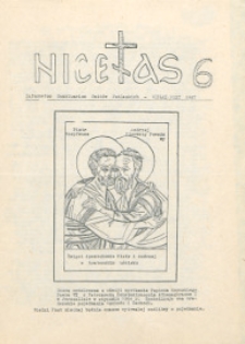 Nicetas : informator Sanktuarium Unitów Podlaskich (1987) nr 6