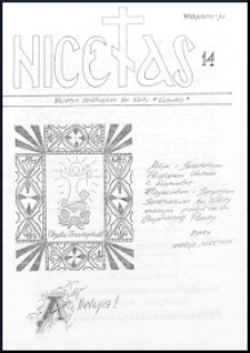 Nicetas : informator Sanktuarium Unitów Podlaskich (1990) nr 14