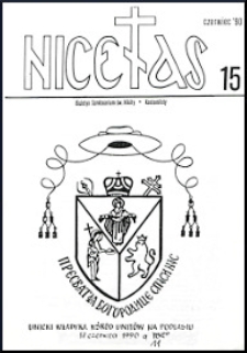 Nicetas : informator Sanktuarium Unitów Podlaskich (1990) nr 15