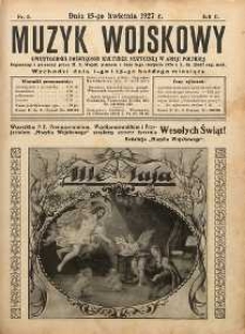 Muzyk Wojskowy : dwutygodnik poświęcony kulturze muzycznej w Armii Polskiej R. 2 (1927) nr 8