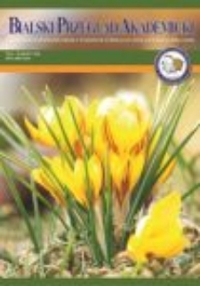 Bialski Przegląd Akademicki : czasopismo Państwowej Szkoły Wyższej im. Papieża Jana Pawła II w Białej Podlaskiej R. 2 (2011) nr 4