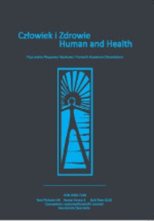Człowiek i Zdrowie = Human and Health T. 7, nr 1 (2013)