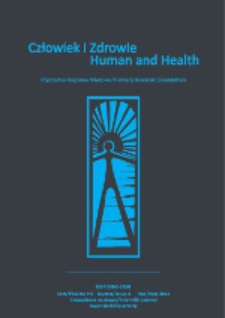 Człowiek i Zdrowie = Human and Health T. 7, nr 4 (2013)