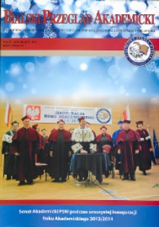 Bialski Przegląd Akademicki : czasopismo Państwowej Szkoły Wyższej im. Papieża Jana Pawła II w Białej Podlaskiej R. 4 (2013) nr 15