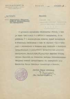 Powołanie Jana Makaruka na stanowisko zastępcy przewodniczącego Okręgowej Komisji Dyscyplinarnej dla nauczycieliOkręgowej Komisji Weryfikacyjnej przy Kuratorium Okręgu Szkolnego Pomorskiego w Toruniu