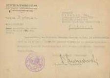 Pismo w sprawie powołania Jana Makaruka na przewodniczącego Okręgowej Komisji Weryfikacyjnej przy Kuratorium Okręgu Szkolnego Pomorskiego w Toruniu