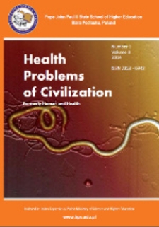 Health Problems of Civilization T. 8, nr 1 (2014)