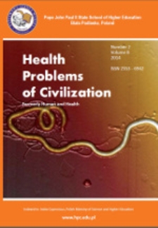 Health Problems of Civilization T. 8, nr 2 (2014)