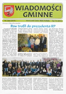 Wiadomości Gminne : miesięcznik gminy Biała Podlaska R. 16 (2014) nr 2