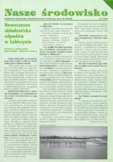 Nasze środowisko : dodatek do miesięcznika "Ziemia Parczewska" poświęcony sprawom ekologii R.1 (2002) nr 2
