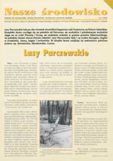 Nasze środowisko : dodatek do miesięcznika "Ziemia Parczewska" poświęcony sprawom ekologii R.1 (2002) nr 3