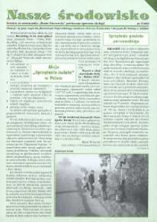Nasze środowisko : dodatek do miesięcznika "Ziemia Parczewska" poświęcony sprawom ekologii R.1 (2002) nr 9