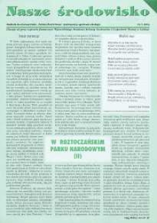 Nasze środowisko : dodatek do miesięcznika "Ziemia Parczewska" poświęcony sprawom ekologii R. 3 (2004) nr 2