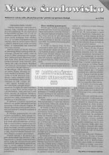 Nasze środowisko : dodatek do miesięcznika "Ziemia Parczewska" poświęcony sprawom ekologii R. 3 (2004) nr 4