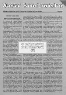 Nasze środowisko : dodatek do miesięcznika "Ziemia Parczewska" poświęcony sprawom ekologii R. 3 (2004) nr 5