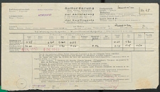 Aufforderung zur Ablieterung der Kontingente im Wirtschaftsjahr . [Inc.:] Landwirdt [...] und Ehelrau in Samowicze = Nakaz dostawy kontyngentów w roku gospodarczym ... [Inc.:] Rolnik [...] i jego żona w Samowiczach