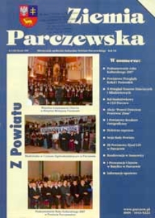 Ziemia Parczewska : miesięcznik społeczno-kulturalny powiatu parczewskiego R. 7 (2008) nr 1 (68)