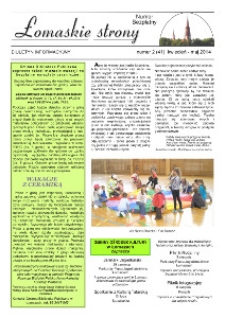 Łomaskie Strony : biuletyn mieszkańc&oacute;w Łomaz i okolic R. 6 (2014) nr 2 (41)