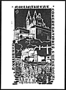 Ex libris Bibliothecae Congregationis S. Benedicti. Melk