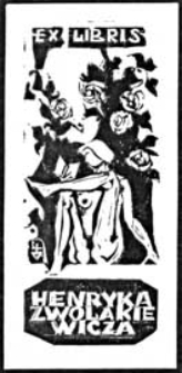 Ex libris Henryka Zwolakiewicza