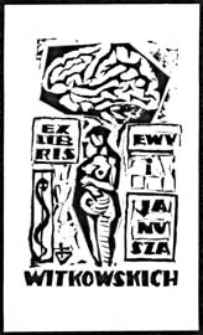 Ex libris Ewy i Janusza Witkowskich