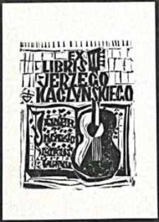 Ex libris Jerzego Kaczyńskiego