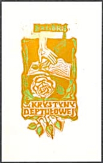 Ex libris Krystyny Deptułowej