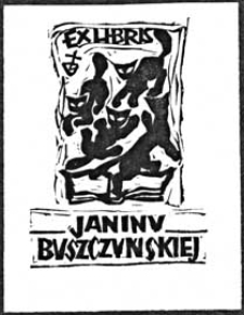 Ex libris Janiny Buszczyńskiej