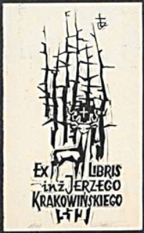 Ex libris inż. Jerzego Krakowińskiego