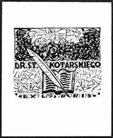 Ex libris dr St. Kotarskiego