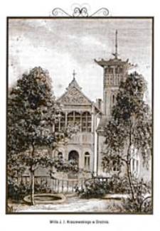 Miejsca, które pamiętają Józefa Ignacego Kraszewskiego : Willa J. I. Kraszewskiego w Dreźnie [pocztówka]