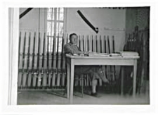 Magazyn broni w Państwowym Gimnazjum Męskim im. J. I. Kraszewskiego w Białej Podlaskiej