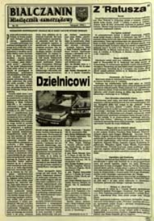 Bialczanin : miesięcznik samorządowy R. 1 (1995) nr 10