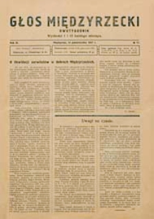 Głos Międzyrzecki R. 3 (1927) nr 17