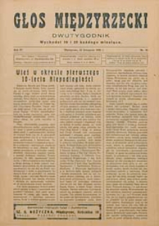 Głos Międzyrzecki R. 4 (1928) nr 18