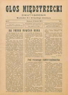 Głos Międzyrzecki R.5 (1929) nr 1