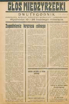 Głos Międzyrzecki R. 6 (1930) nr 8