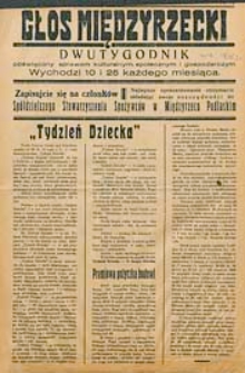 Głos Międzyrzecki R. 6 (1930) nr 10