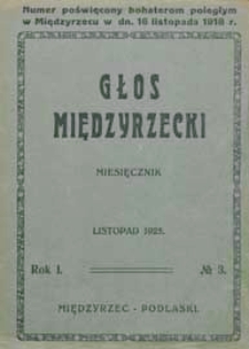 Głos Międzyrzecki R. 1 (1925) nr 3