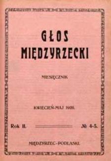 Głos Międzyrzecki R. 2 (1926) nr 4-5