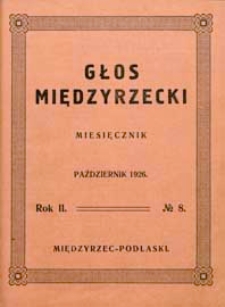 Głos Międzyrzecki R. 2 (1926) nr 8