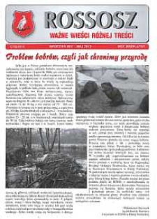 Rossosz : ważne wieści różnej treści R. 5 (2012) nr 1 (16)