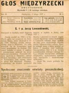 Głos Międzyrzecki R. 3 (1927)