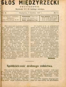 Głos Międzyrzecki R. 3 (1927) nr 7-8
