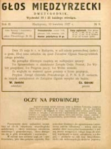 Głos Międzyrzecki R. 3 (1927) nr 9