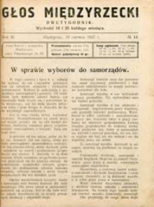 Głos Międzyrzecki R. 3 (1927) nr 13