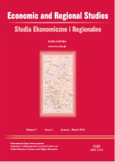 Studia Ekonomiczne i Regionalne = Economic and Regional Studies T. 7, nr 2 (2014)