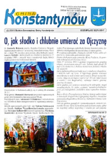 Gmina Konstantynów: Biuletyn Samorządowy Gminy Konstantynów R.1 (2013) nr 2